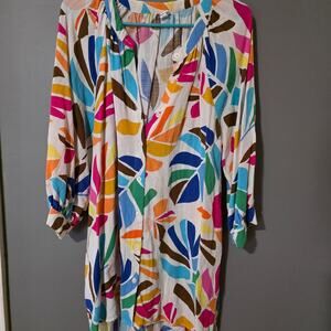 Tabitha Brown Target Shirt Dress Women's Size Large